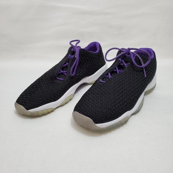 Jordan Future Low Purple/Black Sneakers - Picture 1 of 5